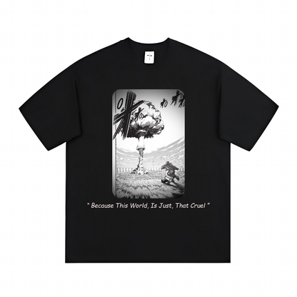 Cruel World 5 - (T-shirt) - (Attack On Titan S3 Part 2 Ep 3- Chapter 78)