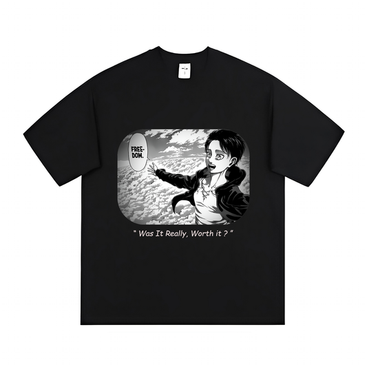 Eren Freedom - (T-shirt) - (Attack On Titan Chapter 131- Ep SP1)