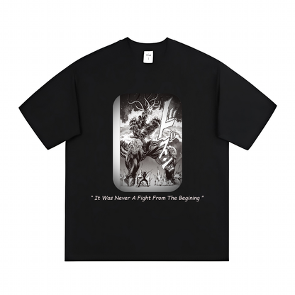 Garo Vs Orotchi - (T-shirt) - (One Punch Man Chapter 92)