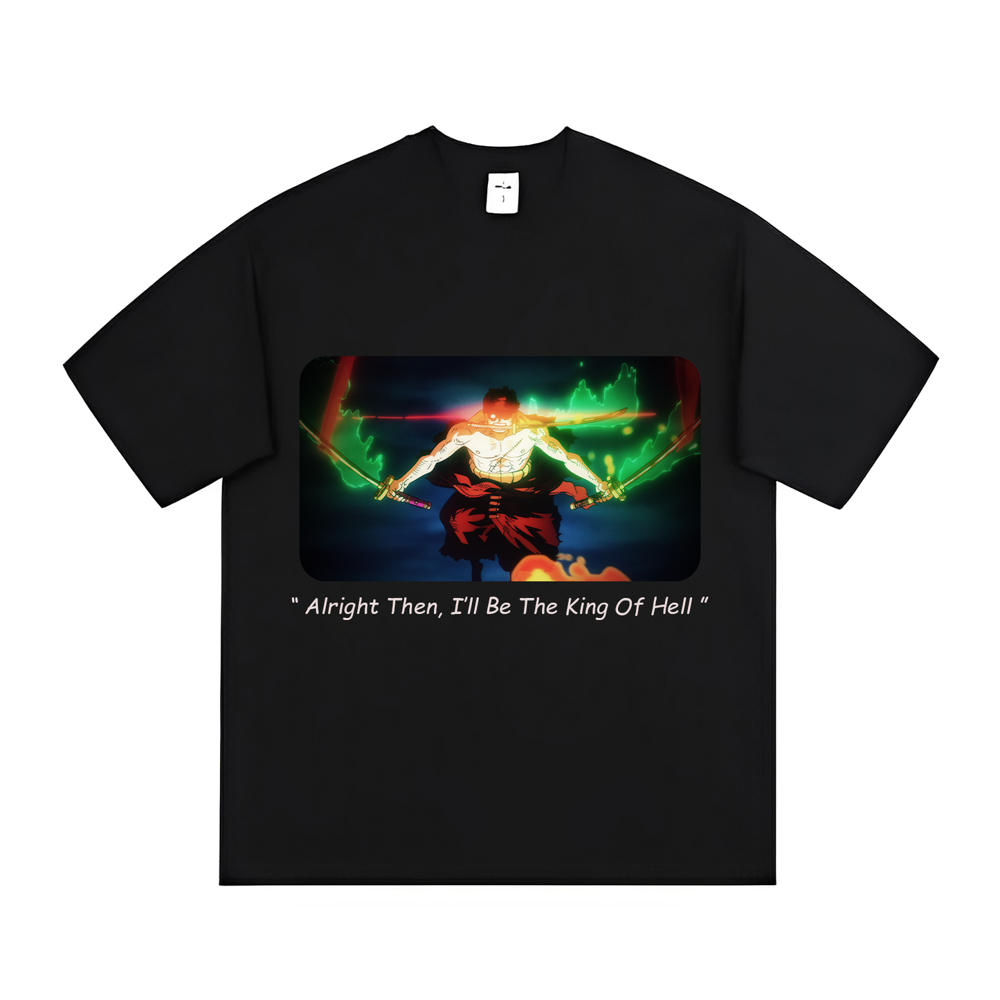 King Of Hell Zoro - (T-shirt) - (One Piece Chapter 1036 - Ep 1062)