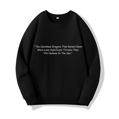 Countless Dragons (Sweatshirt) - Quotes - #13 - (Hunter x Hunter)