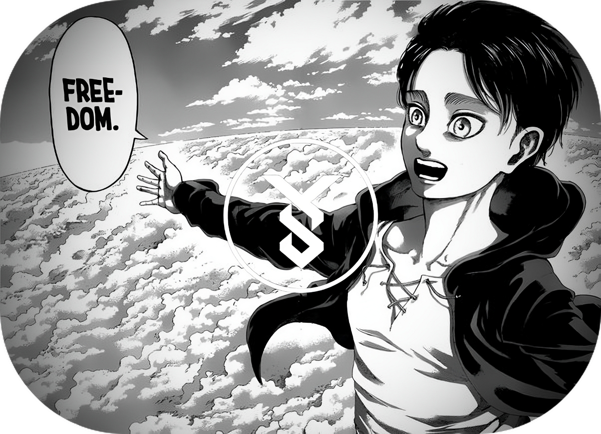 Eren Freedom - (T-shirt) - (Attack On Titan Chapter 131- Ep SP1)