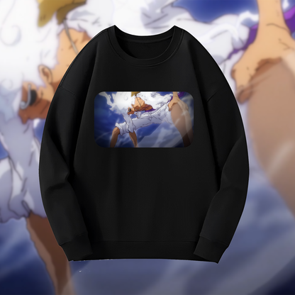 Luffy Gear 5 (Sweatshirt)-(One Piece Ep 1072- Chapter 1045)