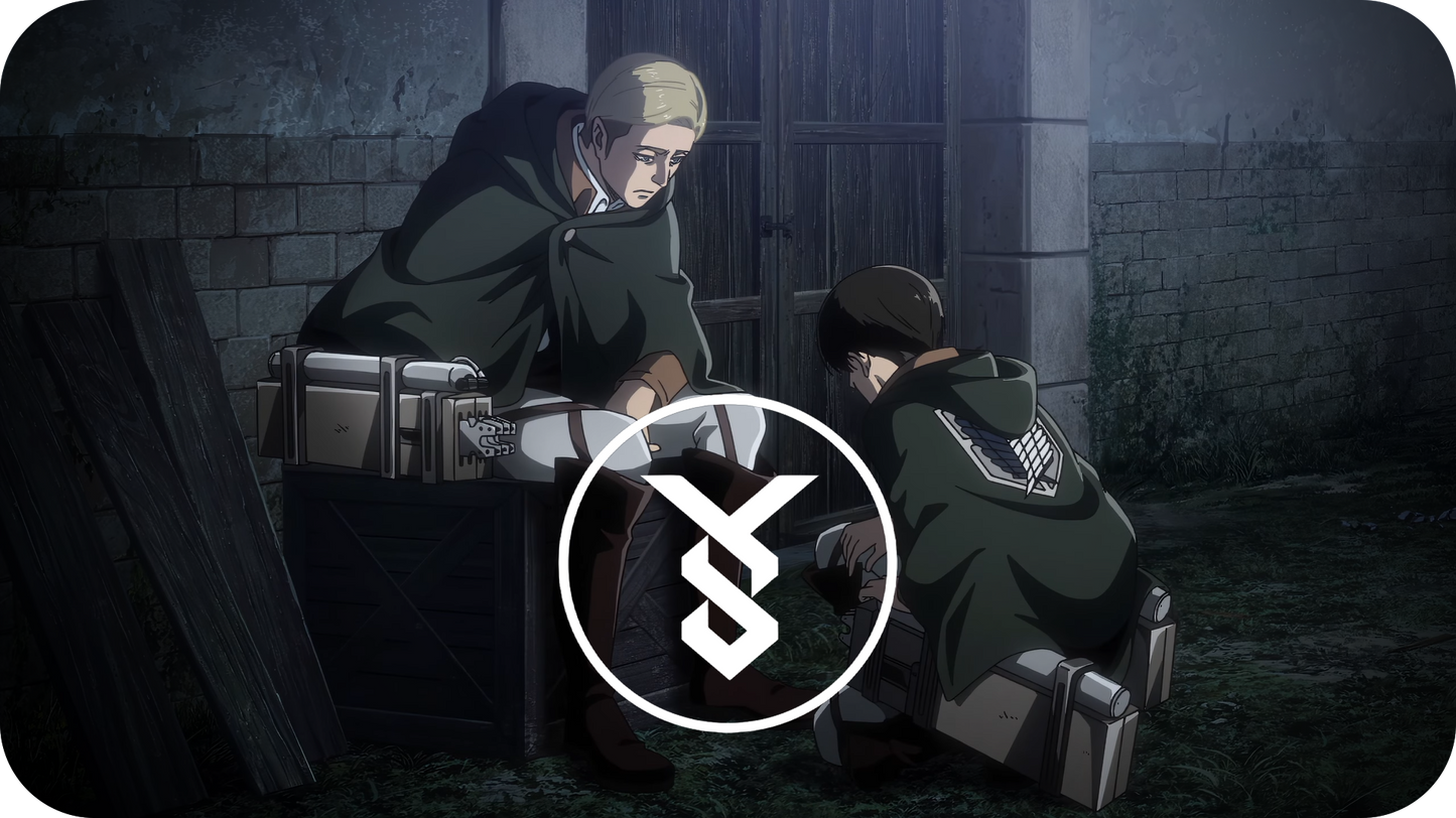 Give-Up All Your Dreams - (hoodie) - (Attack On Titan S3 Part 2 Ep 4)