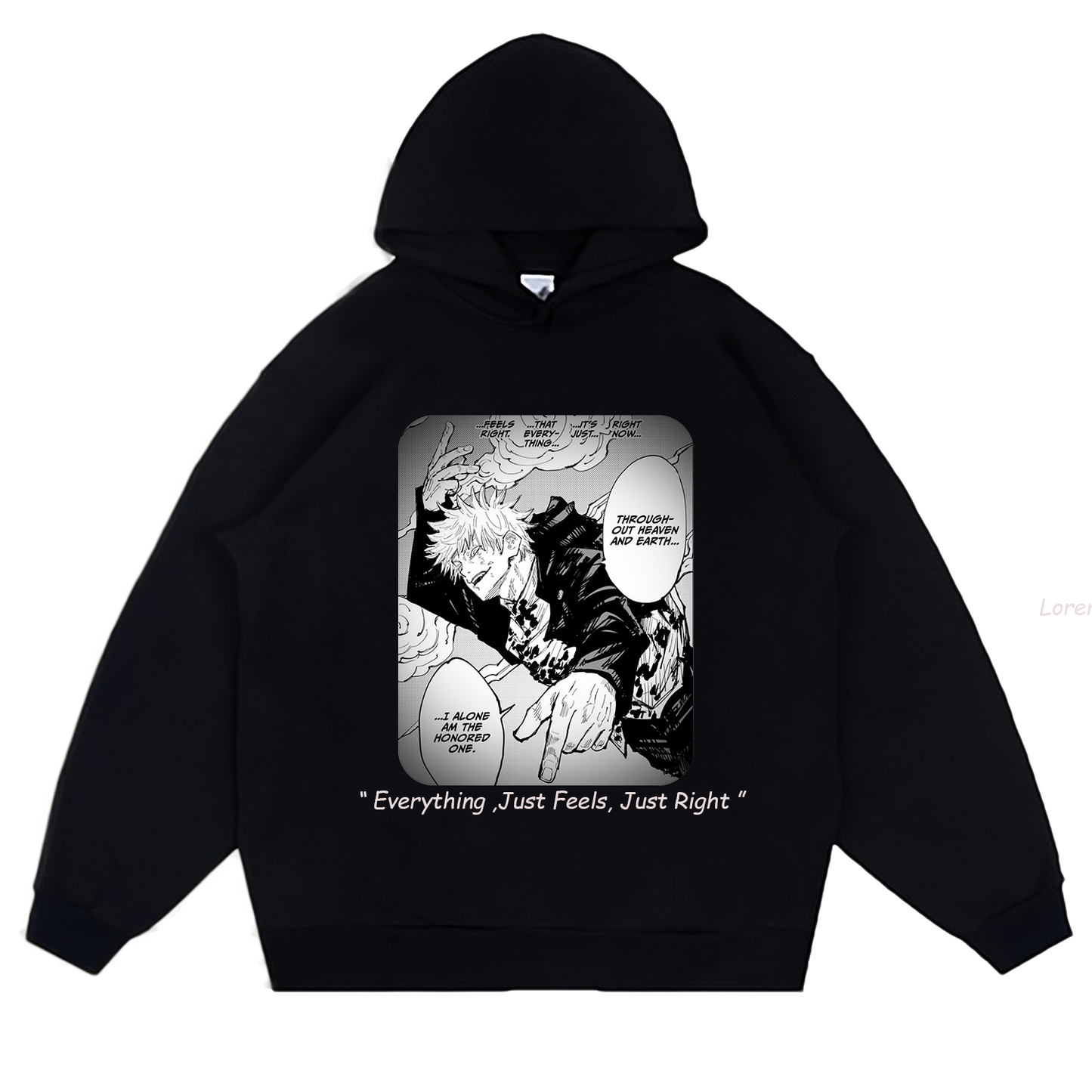 Everything Just Feels Right  - (Hoodie) - (Jujutsu Kaisen Chapter 75 - S2 Ep 4)