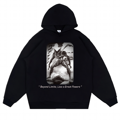 Beyond Limits Lies A Great Powers - (Hoodie) - (One Punch Man Chapter 146)