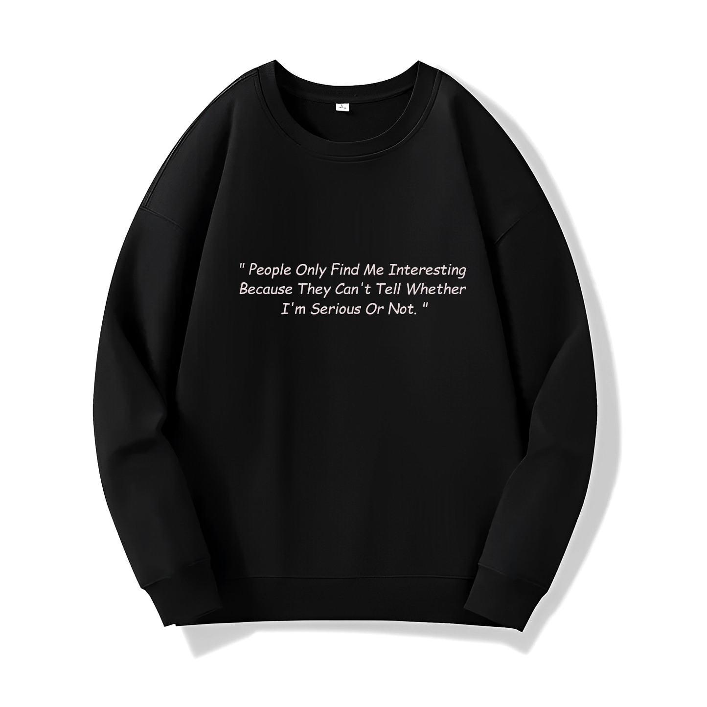 Can't Tell If Iam Serious (Sweatshirt) - Quotes - #40 - (Hunter x Hunter)