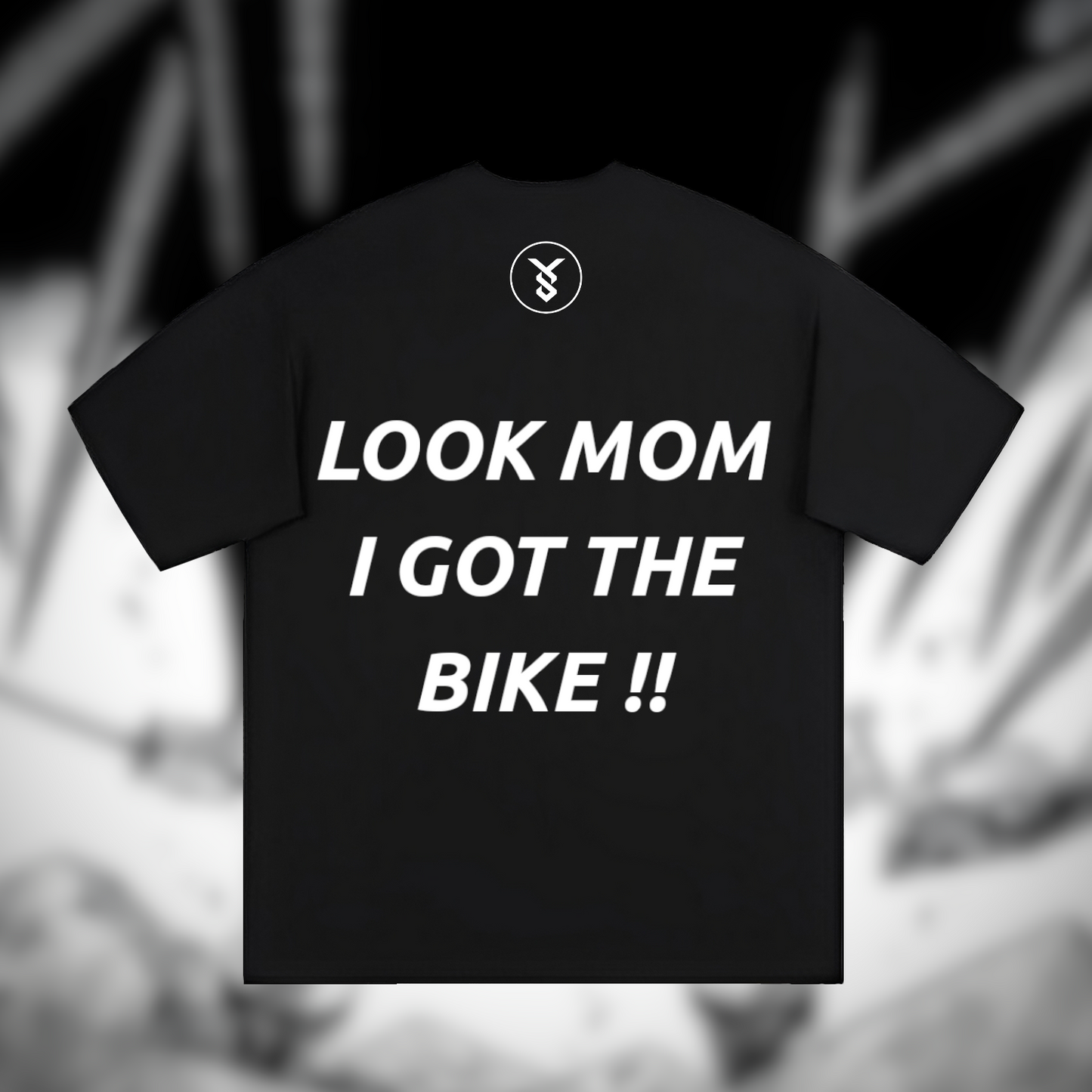 Mom I Got The Bike !! ( yami) - (T-shirt) - (Bikes)