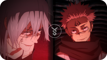 Sukuna & Mahito - (Hoodie) - (Jujutsu Kaisen  - S2 Ep 21)