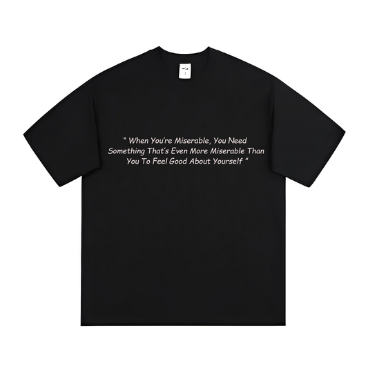 Feel Good About Yourself (T-shirt) - Quotes - #57 - (One Punch Man)