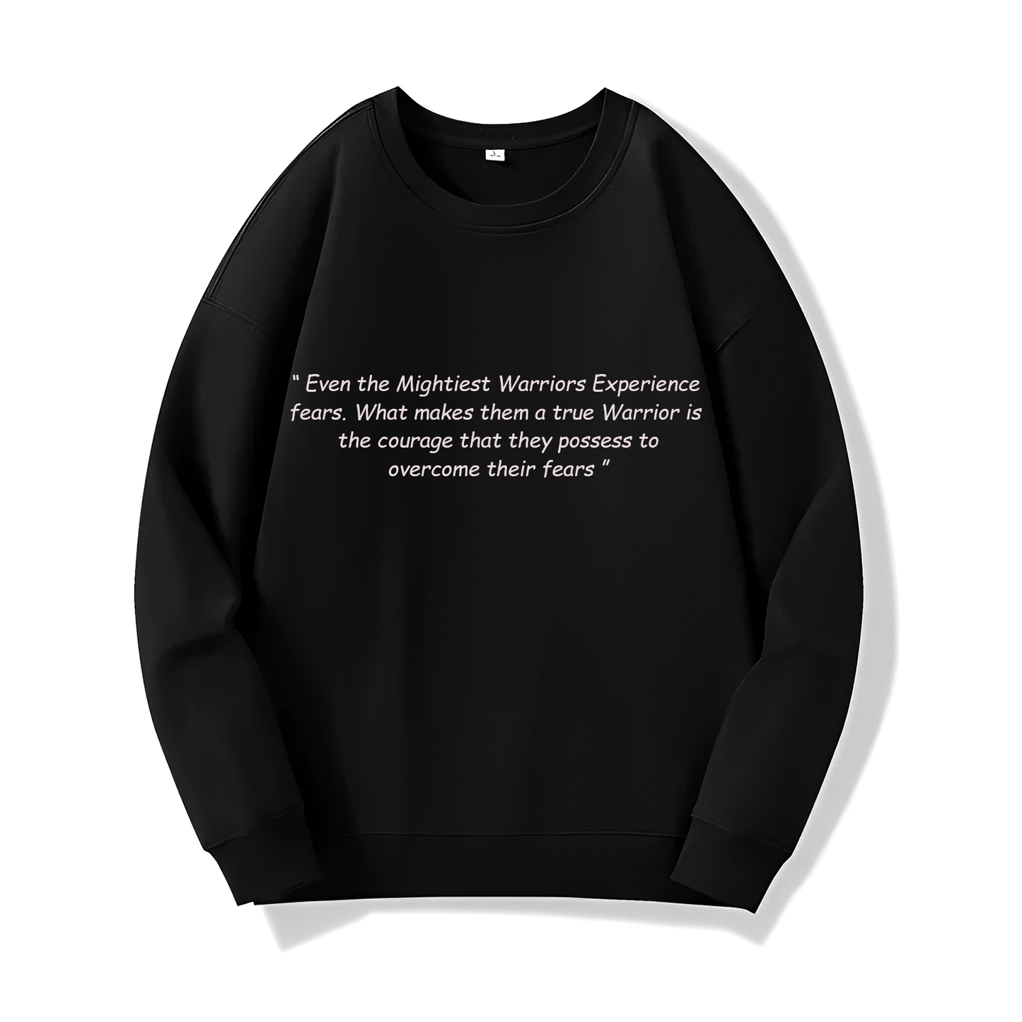 Overcome Fear (Sweatshirt) - Quotes - #65 - (Dragon Ball)