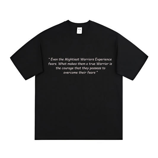 Overcome Fear (T-shirt) - Quotes - #65 - (Dragon Ball)