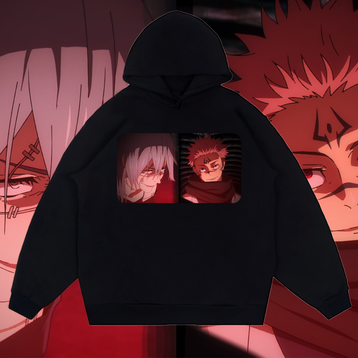 Sukuna & Mahito - (Hoodie) - (Jujutsu Kaisen  - S2 Ep 21)