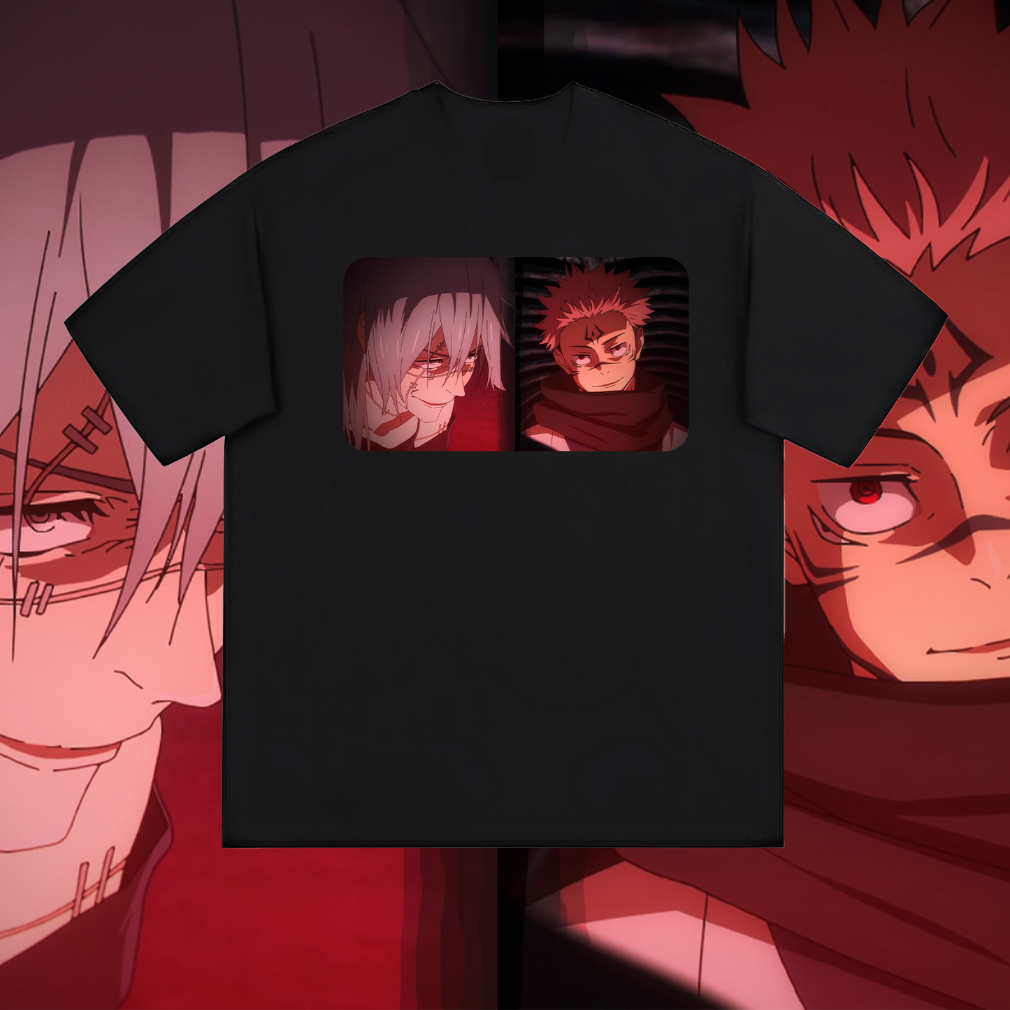 Sukuna & Mahito - (T-shirt) - (Jujutsu Kaisen  - S2 Ep 21)