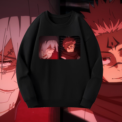 Sukuna & Mahito - (Sweatshirt) - (Jujutsu Kaisen  - S2 Ep 21)