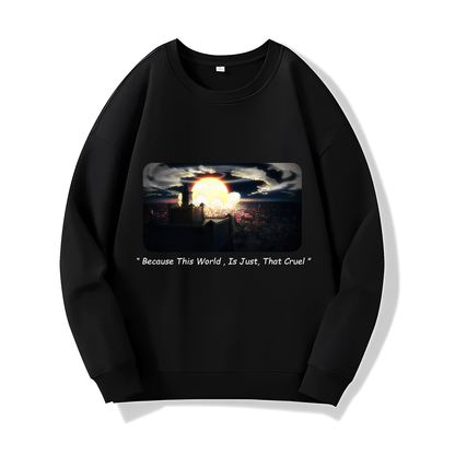 Cruel World - (Sweatshirt) - (Attack On Titan S3 Part 2 Ep 3- (Ep 52) )