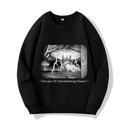 Horizon Of Overwhelming Powers "GOD" - (Sweatshirt)-(One Punch Man Chapter 164.1)