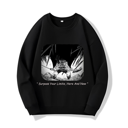 Surpass Your Limits (Sweatshirt) - (Black Clover)