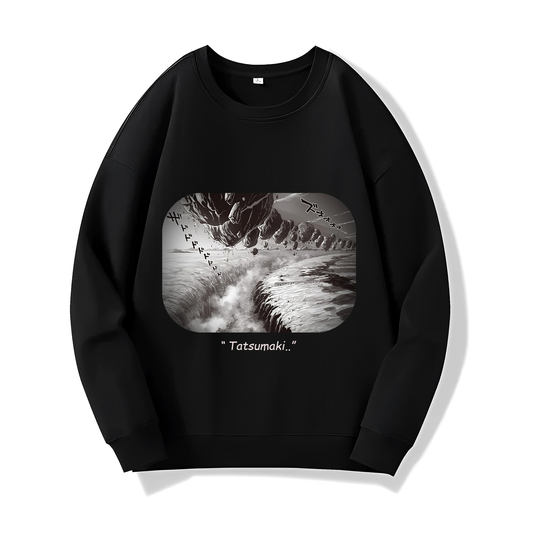 Tatsumaki Tsunami- (Sweatshirt) - (One Punch Man Chapter 133)